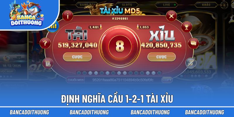 Cầu 1-2-1 Tài Xỉu - Cách Nhận Diện Nhịp Rơi Cực Kỳ Chuẩn 1 Giải thích về cầu 1-2-1 Tài Xỉu