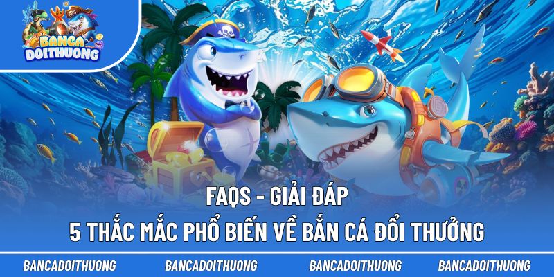 FAQs giải đáp 5 câu hỏi về trải nghiệm bắn cá