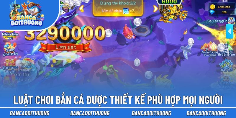 Luật chơi bắn cá tại Yo88 được thiết kế phù hợp mọi người