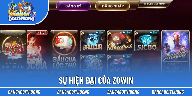 Sự hiện đại của Zowin